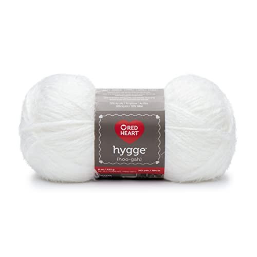 Red Heart Hygge Yarn – Soft Chenille Blend for Cozy Projects