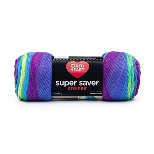 Red Heart Parrot Stripe Yarn