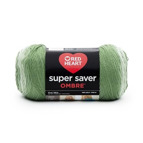 Red Heart Ombre Yarn – Gradient Color Yarn for Knitting & Crochet