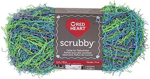 Red Heart Scrubby Yarn